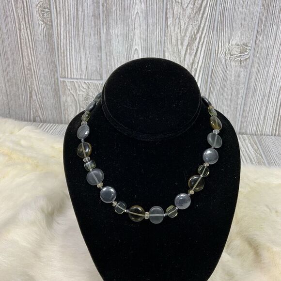 NWT Free Spirit Peyote Bird Necklace Sterling Silver Genuine Stones Sea Glass - Picture 3 of 7